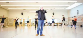  ?? Erik Tomasson ?? S.F. Ballet’s Helgi Tomasson is overseeing a 17-day festival with new works.