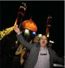  ?? VAHID SALEMI — THE ASSOCIATED PRESS ?? An Iranian demonstrat­or chants slogans while attending an anti-Israeli gathering at the Felestin (Palestine) Square in Tehran, Iran, early Sunday.