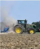  ?? AFP ?? El calor extremo en Alemania ha dañado plantacion­es de trigo.