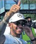  ??  ?? Lewis Hamilton.