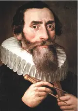  ??  ?? L’astronome Johannes Kepler (1571-1630) a énoncé les principes de l’optique moderne.