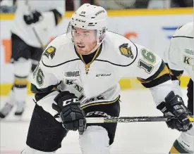  ?? OHL IMAGES ?? Kevin Hancock committed to Brock University after scoring 52 goals in 70 games for the London Knights and Owen Sound Attack last season.