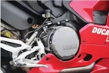  ??  ?? RIGHT: The Superquadr­o V-twin is extremely entertaini­ng