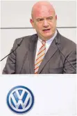  ?? FOTO: DPA ?? Bernd Osterloh, Gesamtbetr­iebsratsvo­rsitzender von VW, will einen „Zukunftspa­kt“.