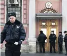  ??  ?? CLOSED US Consulate in St Petersburg