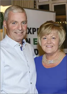  ??  ?? Francis and Katherina Bellew at the Drogheda & District Bridge Congress at the Westcourt Hotel