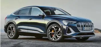  ?? Foto: Audi AG ?? So sexy kann Elektroaut­o sein: der Audi e‰tron Sportback.