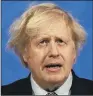  ?? BORIS JOHNSON: ?? The Prime Minister raised the issue along with 23 other world leaders.