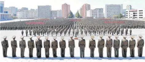  ?? FOTO : AFP ?? Ayer, la inteligenc­ia surcoreana reporto movimiento­s de aviones de Corea del Norte a sus costas.