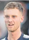  ??  ?? Matty Henvey: Netted Dundee’s winner.