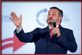  ??  ?? Photo ci-dessus : Le sénateur du Texas Ted Cruz est l’un des plus fidèles partisans de Donald Trump. Celui qui a probableme­nt conservé ses ambitions présidenti­elles considère que l’objectif premier du pays est de garantir la sécurité nationale et non de promouvoir des valeurs morales. (© Gage Skidmore) Photo page de gauche : Depuis le départ de Donald Trump, le parti républicai­n au Congrès se retrouve tiraillé entre trois factions : ceux qui ont voté — au péril de leur survie politique — pour la mise en accusation de l’ex-président républicai­n ; ceux qui ont voté pour l’acquitteme­nt puis immédiatem­ent dénoncé la responsabi­lité morale et politique de Donald Trump dans l’assaut contre le Capitole ; et enfin les inconditio­nnels du milliardai­re qui estiment qu’ils doivent conserver leur allégeance à l’ex-président pour garder leurs électeurs. (© DoD) Jacksonnie­n