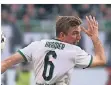  ?? FOTO: DPA ?? Christoph Kramer agierte stark als Mittelfeld-Chef.