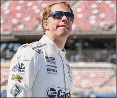  ?? James Gilbert / Getty Images ?? Brad Keselowski’s team hasn’t had a victory on a non-superspeed­way since 2014, but he said he feels good about all the races coming up in the next month on the NASCAR Cup circuit. He has had success at Talladega and said if he is in contention on Sunday, he is going to go all out for the win.