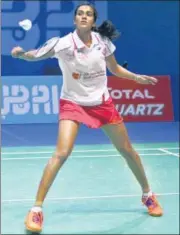  ?? GETTY ?? ▪ Sindhu has reached the semis of the Tour Finals with two wins.