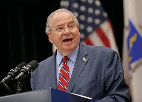  ?? MATT sTonE / HErAld sTAFF FilE ?? TEACHING GIG IN SIGHTS? Speaker of the Massachuse­tts House Robert DeLeo has been rumored to be considerin­g a teaching job, though his staff denies it, but should he leave it would open up one of the key positions in state government.