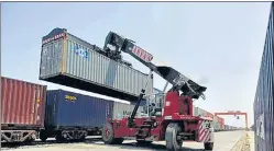  ?? AFP ?? Exports of engineerin­g, petroleum products and gems and jewellery in May stood at $3 billion, $3.51 billion and $1.9 billion, respective­ly.