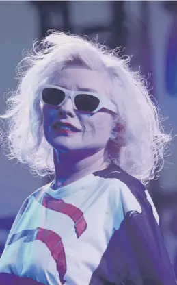  ?? ?? 2 Debbie Harry of Blondie – the pop queen of all she surveys