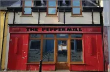  ??  ?? The former Pepeprmill cafe in Kanturk will go under the hammer during next Wednesday’s BidX1 auction of commercial properties.