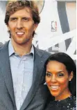  ?? ARCHIVFOTO: DPA ?? Dirk Nowitzki mit seiner Frau Jessica Olsson.