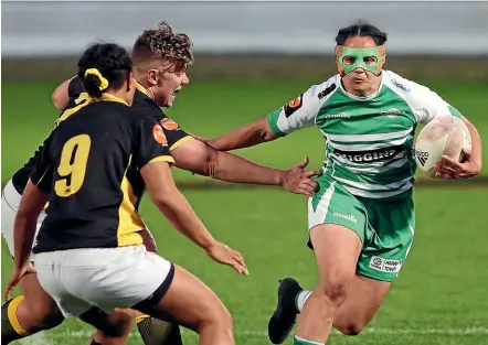  ?? GETTY IMAGES ?? Manawatu¯ Cyclones wing Janna Vaughan was a constant threat against Wellington on Saturday.