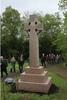  ?? ?? A ceremony was held to rededicate the grave