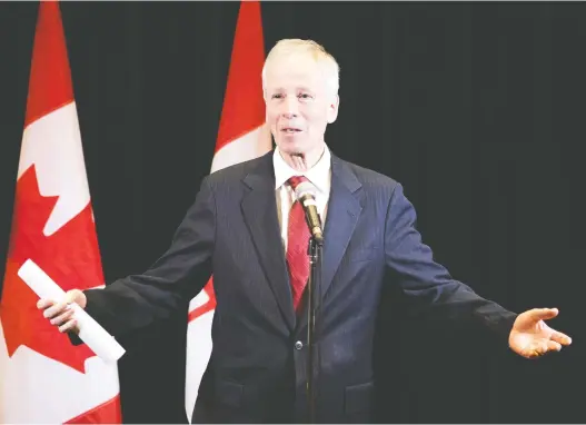  ?? FLORENCE CASSISI/AFP/GETTY IMAGES FILES ?? “I am not aware of any diplomat from any country unhappy to be in Berlin,” says Stéphane Dion, pictured in 2016. The former Liberal Party leader is now Canada’s ambassador to Germany and special envoy to the European Union but spends much of his time promoting Canadian culture, a subject that is very close to his heart.