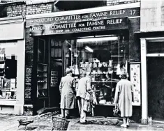  ??  ?? The first Oxfam shop, which was also its headquarte­rs, opened in Oxford in 1948