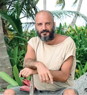  ?? ?? Honduras Nicolas Vaporidis ha resistito 100 giorni e ha vinto «L’Isola»