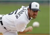  ?? CARLOS OSORIO/AP ?? Detroit Tigers ace Justin Verlander.