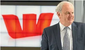  ??  ?? Westpac NZ chief executive David McLean had a pay rise this year.