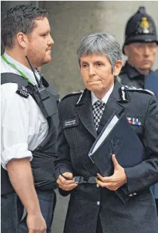  ?? FOTO: DANIEL LEAL-OLIVAS/AFP ?? Massiv in der Kritik: Londons Polizeiche­fin Cressida Dick.