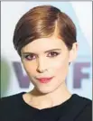  ?? Mark Davis
Getty Images for WIF ?? KATE MARA is this year’s MaxMara Face of the Future.