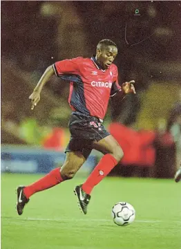  ?? Picture: CLIVE BRUNSKILL /ALLSPORT ?? TOP PERFORMER: Benni McCarthy is the most succesful players from the SAU23 2000 Olympic team as he went to play for Celta Vigo , Ajax Amsterdam, FC Porto and Blackburn Rovers.