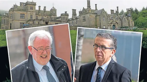  ?? ?? GUILTY MEN: John Farrell and Paul Kelly. St Ninian’s is now occupied by Falkland House School, which has no links with the previous occupant.