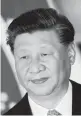  ?? ERALDO PERES/AP 2019 ?? China’s President Xi Jinping has been getting pushback from President Biden.