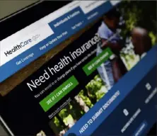  ?? Associated Press ?? HealthCare.gov is the website used to buy health insurance through the Affordable Care Act, but Pennsylvan­ia has its own online marketplac­e, called Pennie. Sign-up for Pennie plans runs Nov. 1 through Jan. 15.