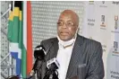  ?? /Freddy Mavunda ?? Seeking options: Aaron Motsoaledi appointed the electoral system advisory committee.