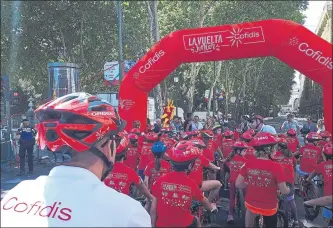  ?? FOTO: COFIDIS ?? La Vuelta Junior que impulsa Cofidis cumple su octava edición con un programa que ya es referencia