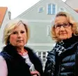  ?? Foto: Bernd Hohlen ?? Yvonne Sellke (links) und Eva Jafri fühlen sich verunsiche­rt.