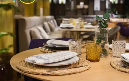  ??  ?? The new Arado restaurant at the MeliáSerra­no in Madrid offers gourmet dishes inspired by traditiona­lSpanish cuisine.