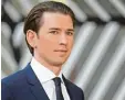  ?? Foto: afp ?? Der österreich­ische Bundeskanz­ler Se bastian Kurz.