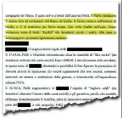  ??  ?? Il documento L’Ordinanza di arresto del Tribunale di Milano che riporta l’intercetta­zione del 13 dicembre 2016 in cui viene registrata la presunta consegna di denaro da parte del referente dei clan al Nord al cassiere della cosca a Catania