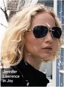 ??  ?? Jennifer Lawrence in Joy