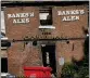  ?? JACOB KING — PA VIA THE ASSOCIATED PRESS ?? A look at the burned-out remains of The Crooked House pub near Dudley, England, on Monday.