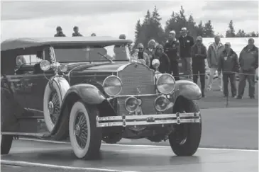  ?? GERRY MALLOY PHOTOS FOR THE TORONTO STAR ?? s Cobble Beach Concours d’Elegance near Owen Sound went to this 1929 Packard 645 Dual-Cowl Phaeton.