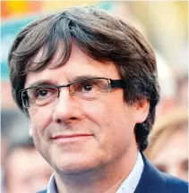  ??  ?? Catalan regional President Carles Puigdemont. (AFP)