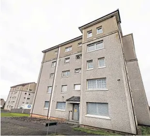  ?? Picture: Steve Brown. ?? It is expected the village’s five-storey Mayview flats will be taken down in the spring.