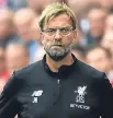  ??  ?? Jurgen Klopp