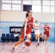  ?? Fiba.basketbal ?? UConn recruit Ines Bettencour­t of Portugal.