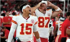  ?? ?? A title repeat is on the cards for the Kansas City Chiefs. Photograph: Rick Scuteri/AP